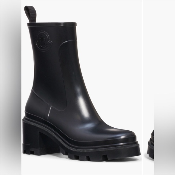 moncler loftgrip rain boot low block heel - Picture 2 of 10